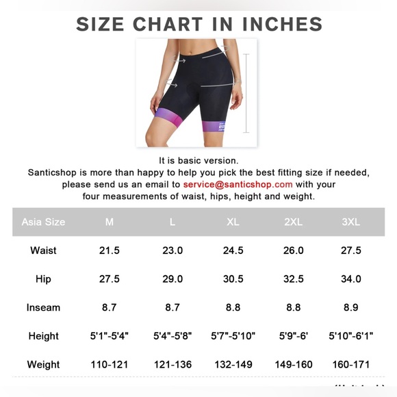 Santic cycling shorts - Picture 11 of 11